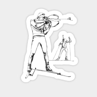 Biathlon Sticker